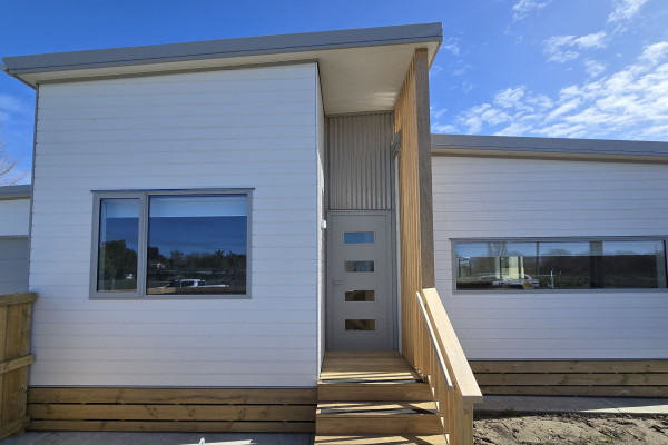 Groundscrew Foundations Installed in Under Two Days for Two Four-Bedroom Modular Homes