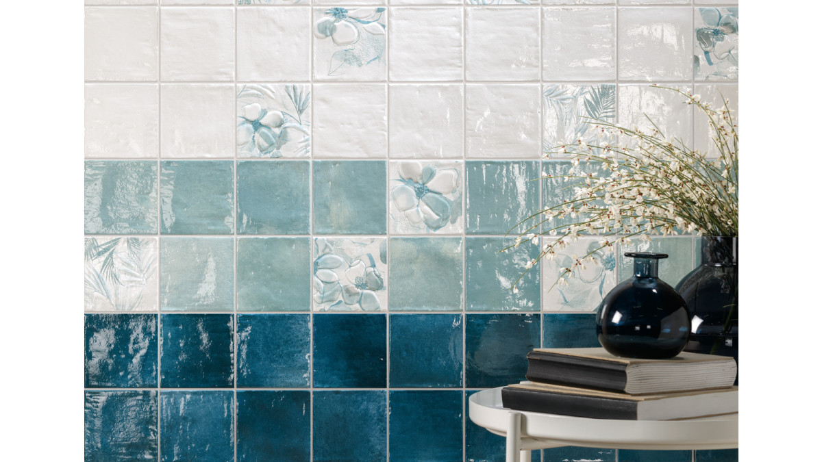 Clay Cotton, Ocean and Aqua.