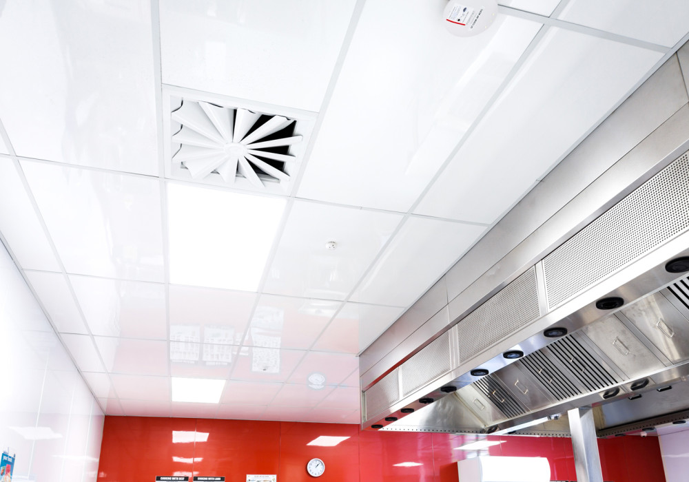 Fenta Ceiling Tiles: UV-Coated, Impervious Ceiling Tiles