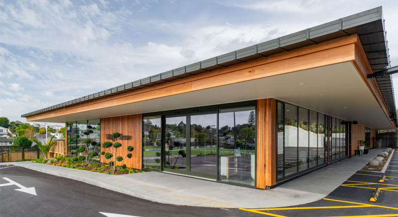 Reclaimed Hardwood Cladding Brings Durability, Warmth and Circularity to Village Green 