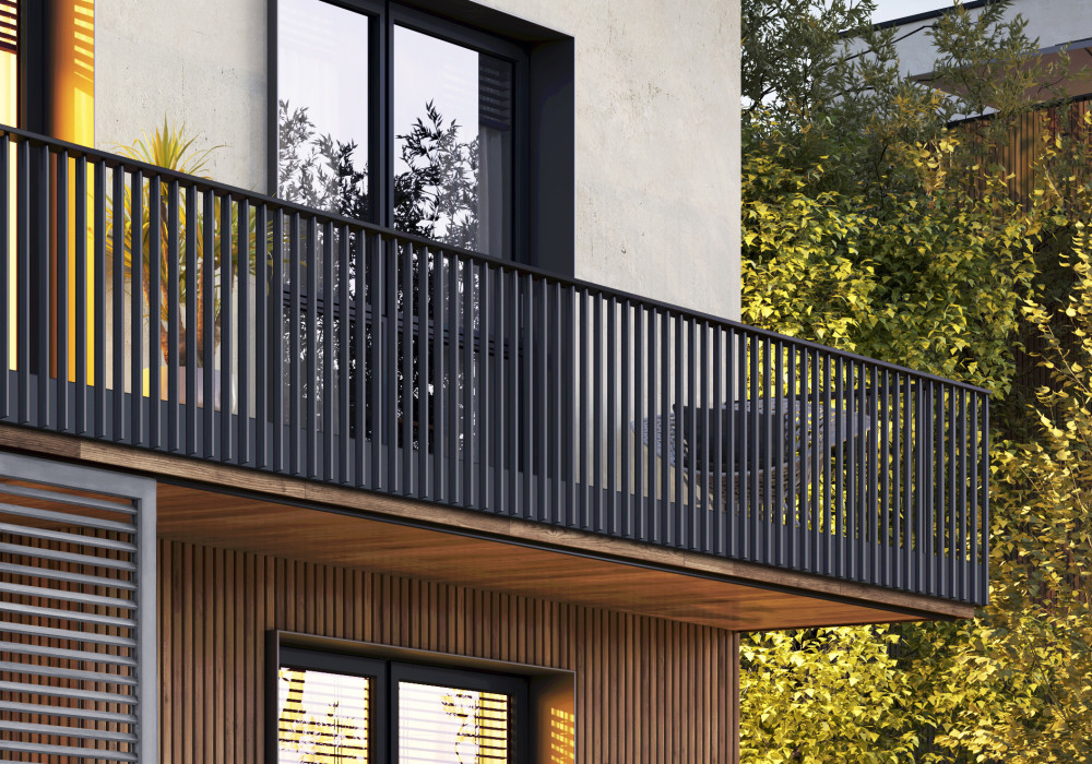 Stecca Postless Fin Balustrade System for Contemporary Design Freedom