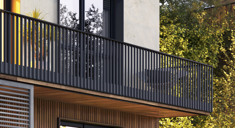Stecca Postless Fin Balustrade System for Contemporary Design Freedom