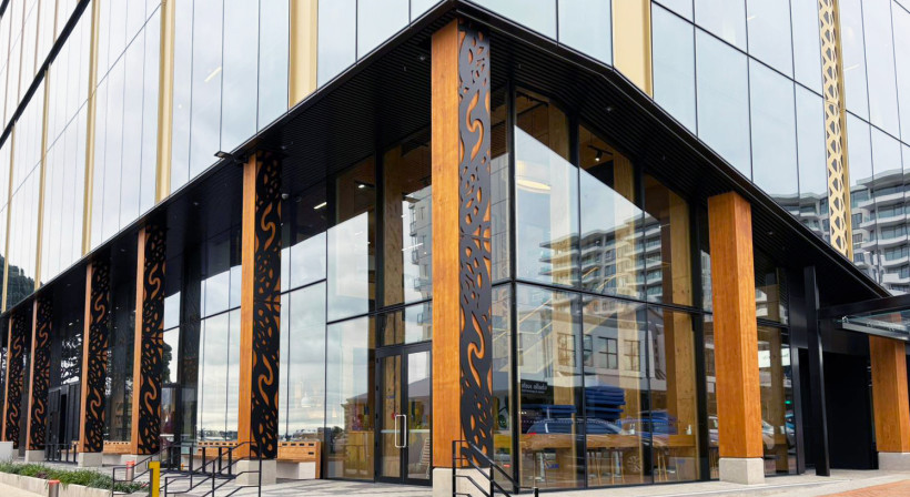 Techlam Glulam Powers New Zealand’s Largest Mass Timber Office Building