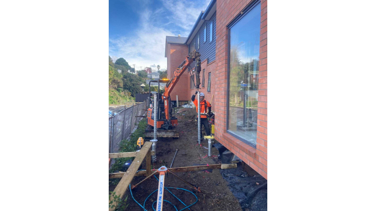 Small machinery is used to install the StopDigging groundscrews, making the system suitable for narrow and hard to reach sites.
