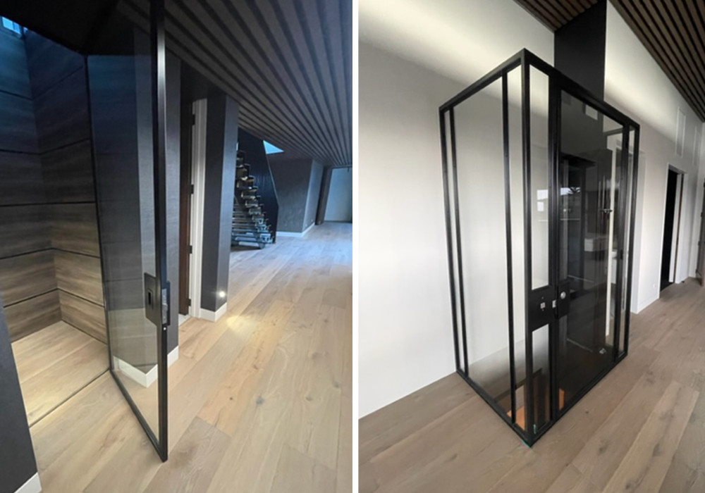 Bespoke Elevator Complements Refined Architectural Detailing in Mount Maunganui Home