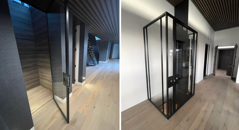 Bespoke Elevator Complements Refined Architectural Detailing in Mount Maunganui Home