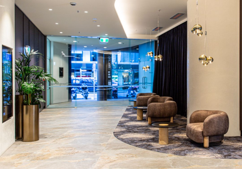 Curated Tile Selection Results in a Refined Transformation for 215 Lambton Quay