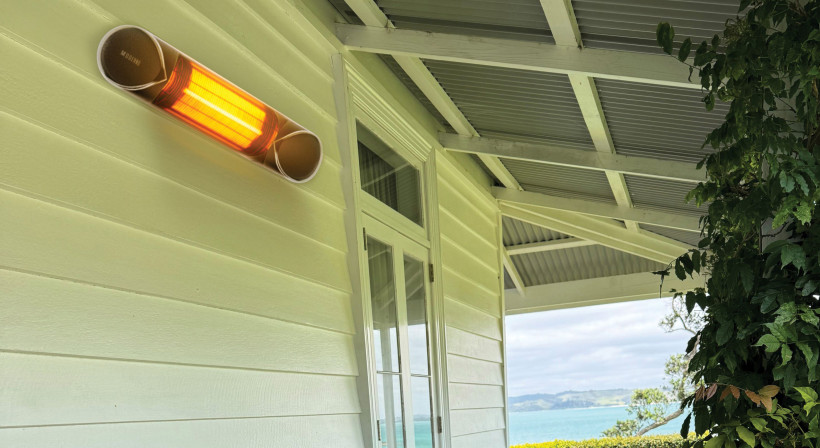 Enjoy the Gentle Warmth of the Moderno Carbon Infrared Heater
