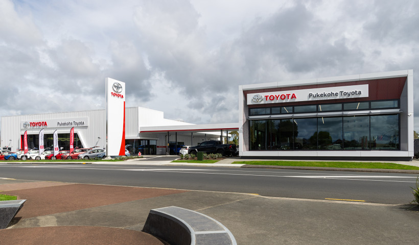 Acoustic Ceilings and Sales Success: Pukekohe Toyota’s New Showroom  