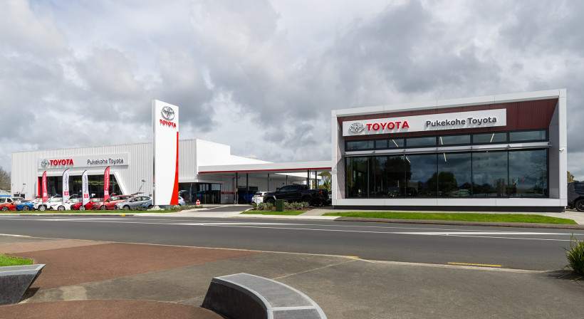 Acoustic Ceilings and Sales Success: Pukekohe Toyota’s New Showroom  