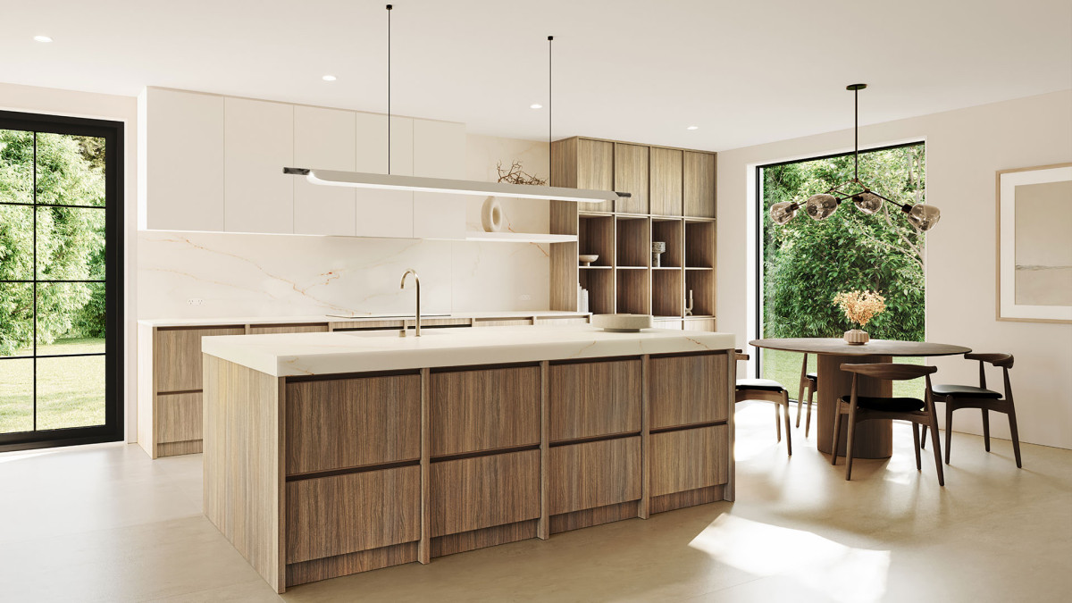Laminex Kitchen Design Styles - Japandi.