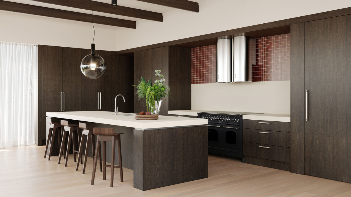 Laminex Kitchen Design Styles - Mid Century Modern.