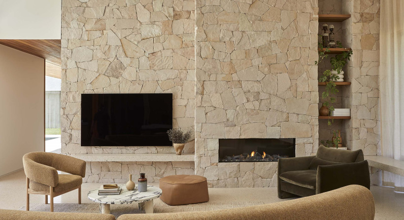 Escea Fireplaces Bring Clarity to a Coastal Court House