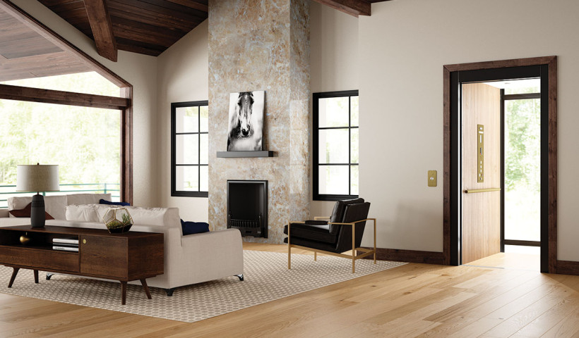 Elevate Your Designs with the Savaria Eclipse: A Machine-Roomless Lift Ideal for New Homes and Retrofits