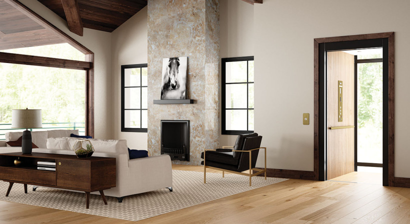 Elevate Your Designs with the Savaria Eclipse: A Machine-Roomless Lift Ideal for New Homes and Retrofits