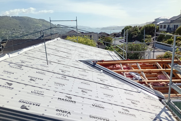Dunedin Reroof Tackles Coastal Conditions with Masons VHP Value Roof Underlay