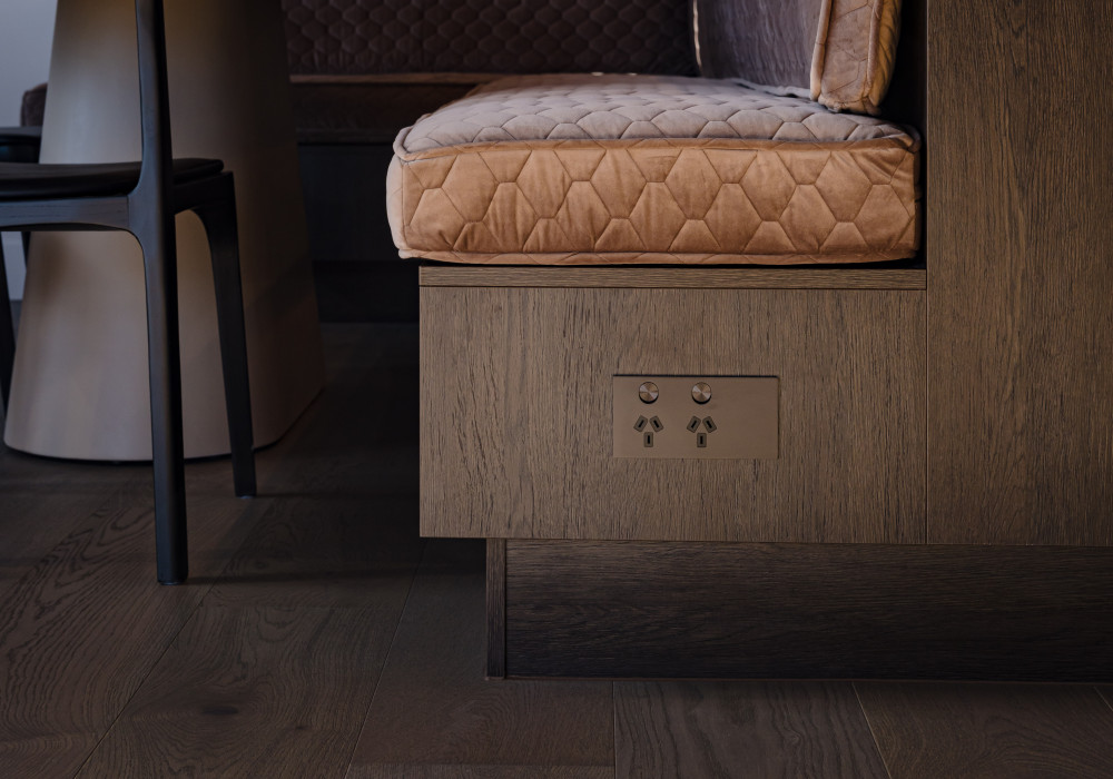 Creating Contemporary Luxury with Clipsal Solis Switches and Powerpoints