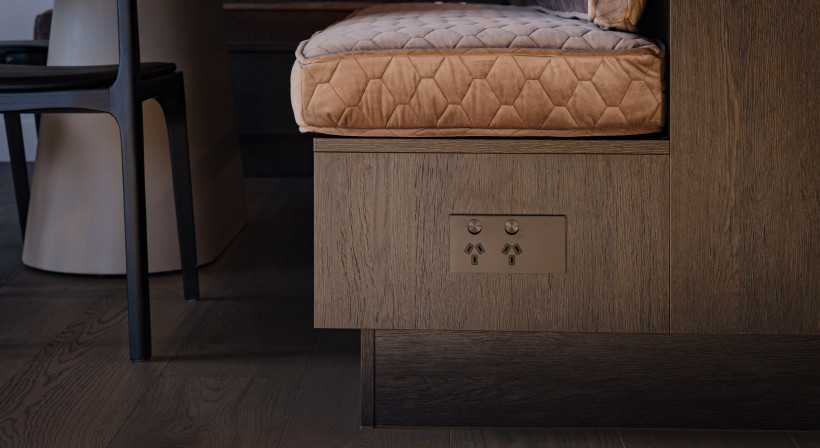 Creating Contemporary Luxury with Clipsal Solis Switches and Powerpoints