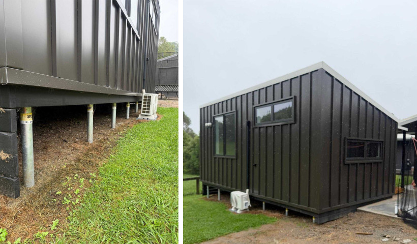 A One-Stop Shop Groundscrew Foundation Solution for a New SIP Panel Art Studio