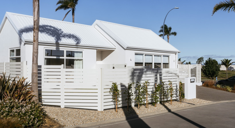 Soft White in Focus: Extending Interior Palettes to the Boundary