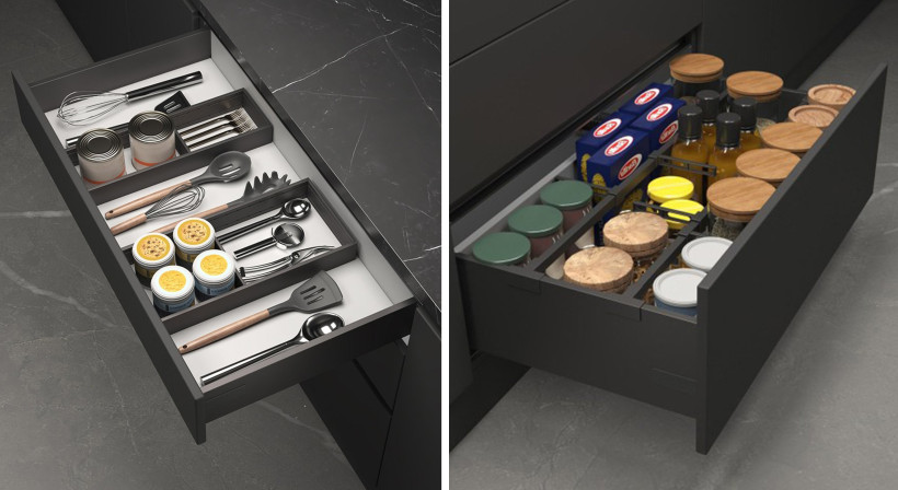 High-Performance Slim-Wall Soft-Close Drawers that Optimise Project Budgets