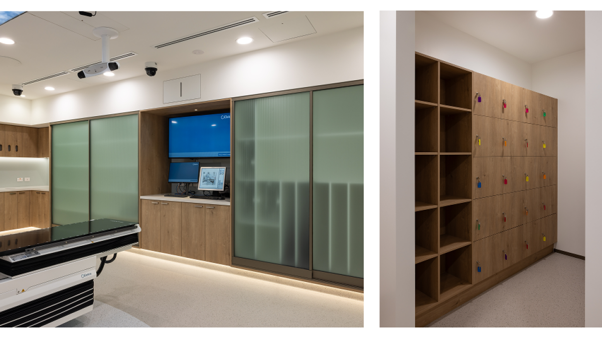 Melteca Parisian Oak at Auckland Radiology Oncology.