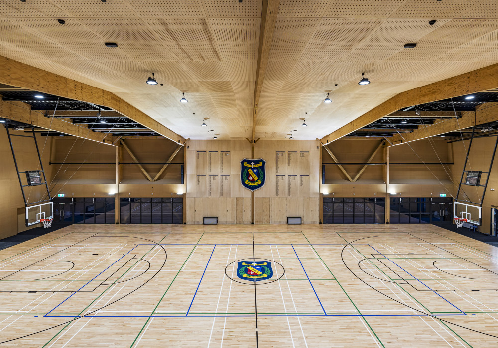 Fire-Rated Poplar Plywood Enables Performance and Flexibility at FDMC Gym