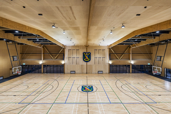 Fire-Rated Poplar Plywood Enables Performance and Flexibility at FDMC Gym