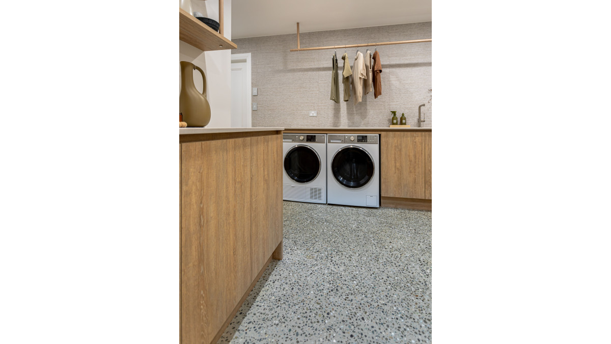Basement Laundry Case Study: Du Bois Design & Hideaway Bins – EBOSS