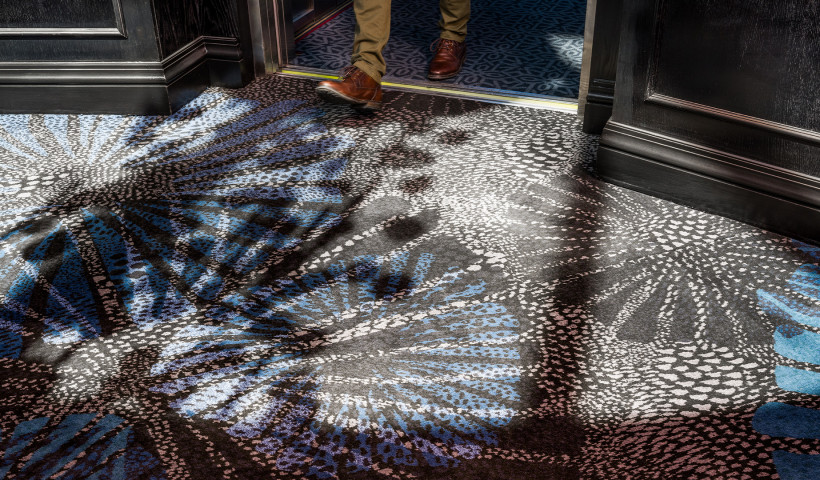 Belgotex Axminster Carpet Tiles Combine Bespoke Design and Function at Christchurch Casino