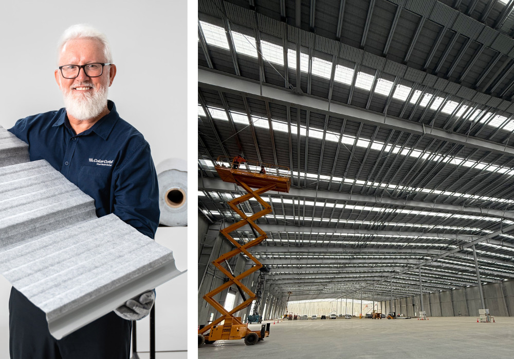Up to 50% Faster Roof Installation with FleeceCote: Built-In Condensation Control for Long Run Steel Roofs