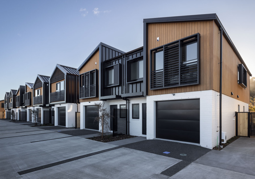 SmartWall Vertical Supports Acoustic Comfort at Mills Street Townhouses