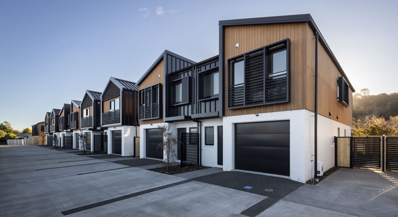 SmartWall Vertical Supports Acoustic Comfort at Mills Street Townhouses