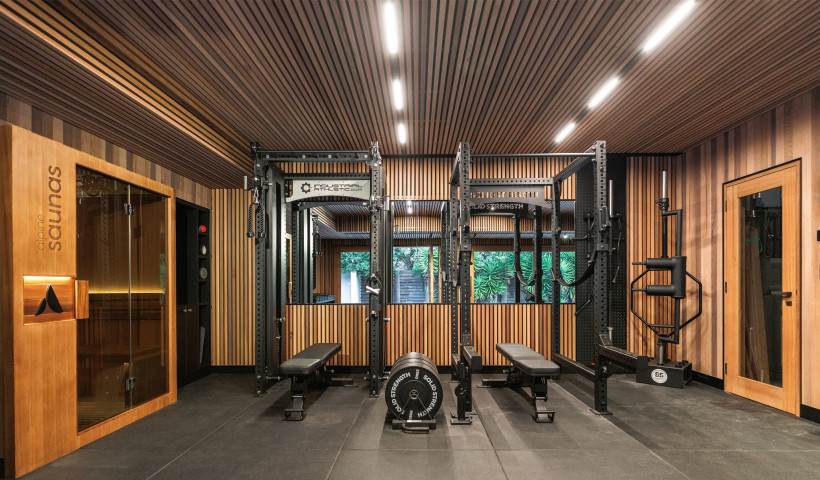 Achieving a Refined Cedar Batten Ceiling for a Luxury Home Wellness Centre