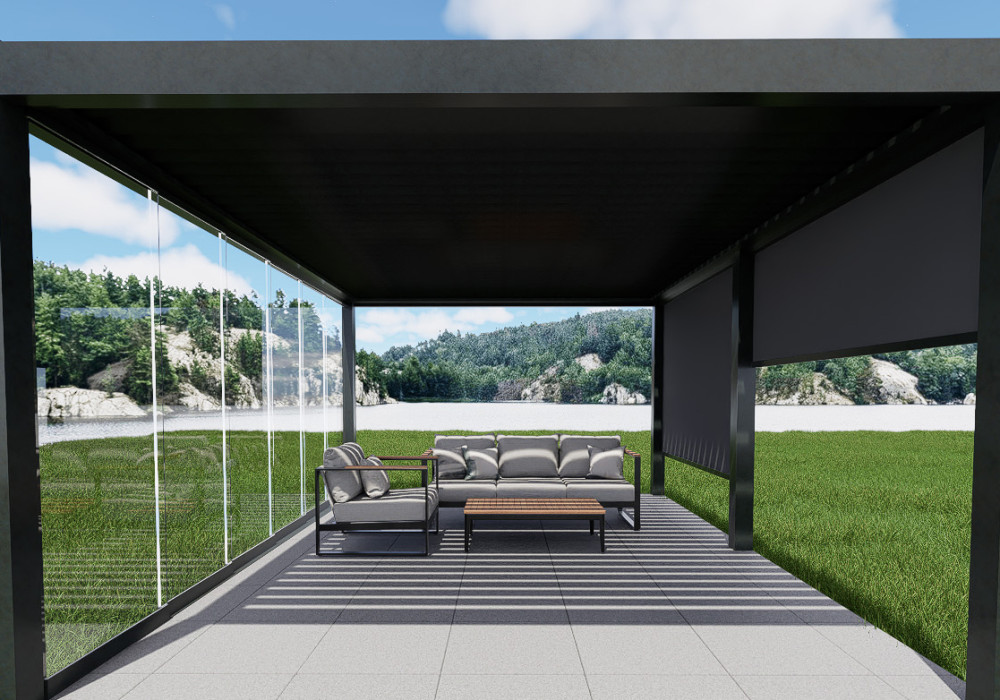 New Advanced Set of BIM Objects for Operable Louvre Roof and Balustrade Systems Engineered for Performance in NZ Conditions