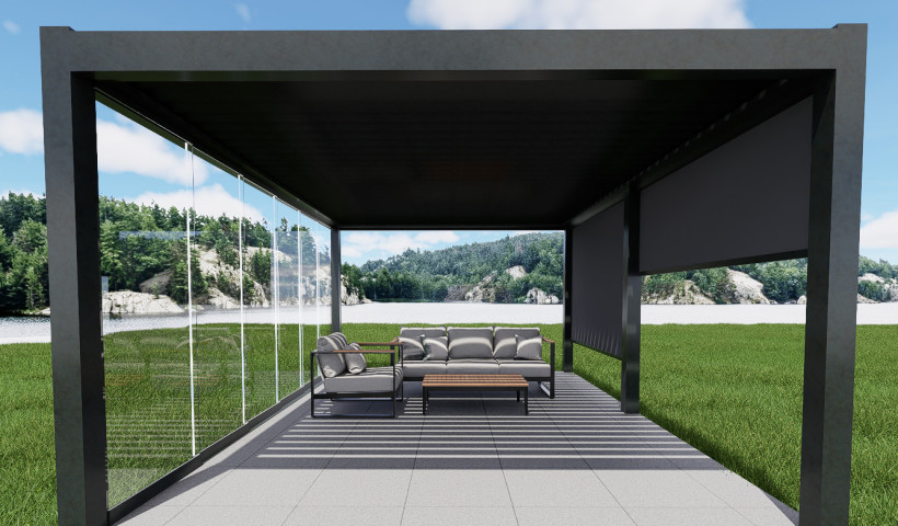New Advanced Set of BIM Objects for Operable Louvre Roof and Balustrade Systems Engineered for Performance in NZ Conditions