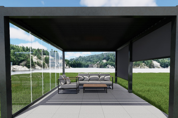 New Advanced Set of BIM Objects for Operable Louvre Roof and Balustrade Systems Engineered for Performance in NZ Conditions