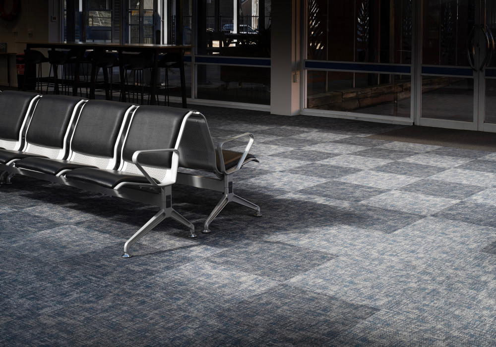 Carpet Tested to Withstand 5 Million Steps Specified for Busy Interislander Ferry Terminal