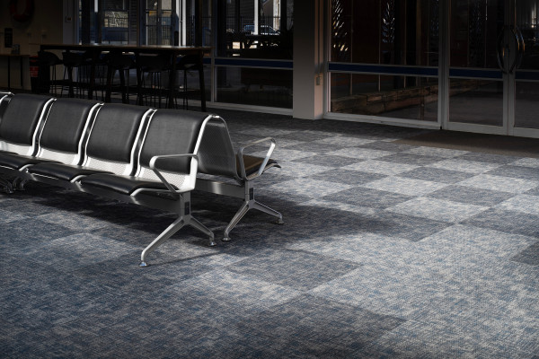 Carpet Tested to Withstand 5 Million Steps Specified for Busy Interislander Ferry Terminal