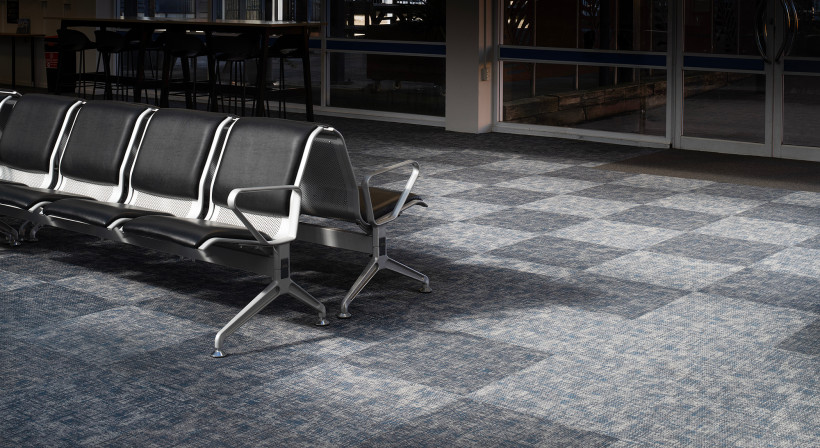 Carpet Tested to Withstand 5 Million Steps Specified for Busy Interislander Ferry Terminal