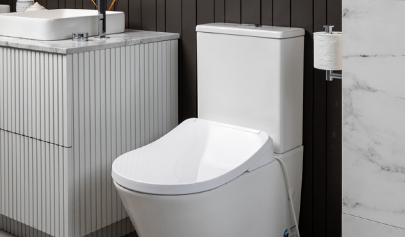 New Integrated Bidet Seat with Built-In Backflow Protection