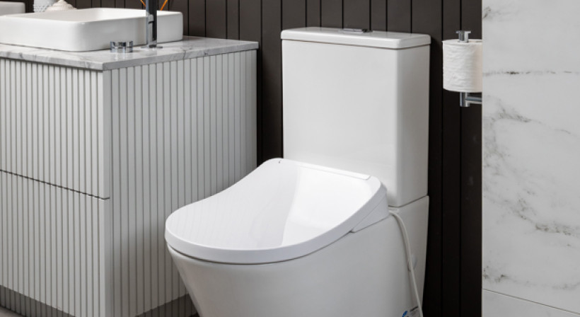 New Integrated Bidet Seat with Built-In Backflow Protection