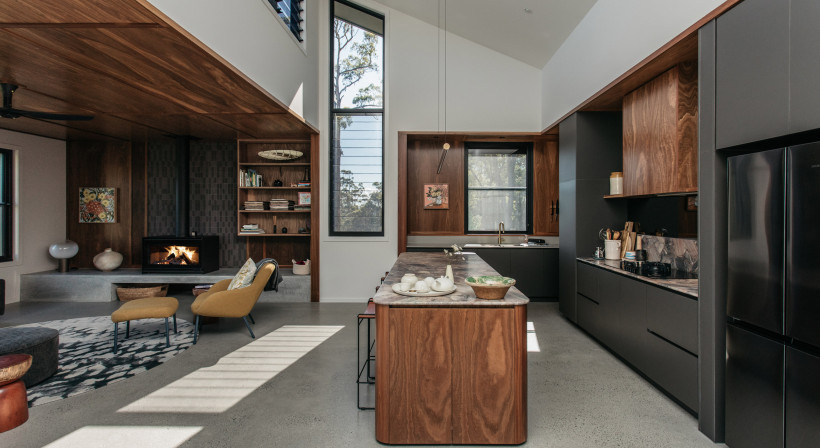 Legacy House by Jessica Hardwick Architecture: A Fire That Earns Its Place