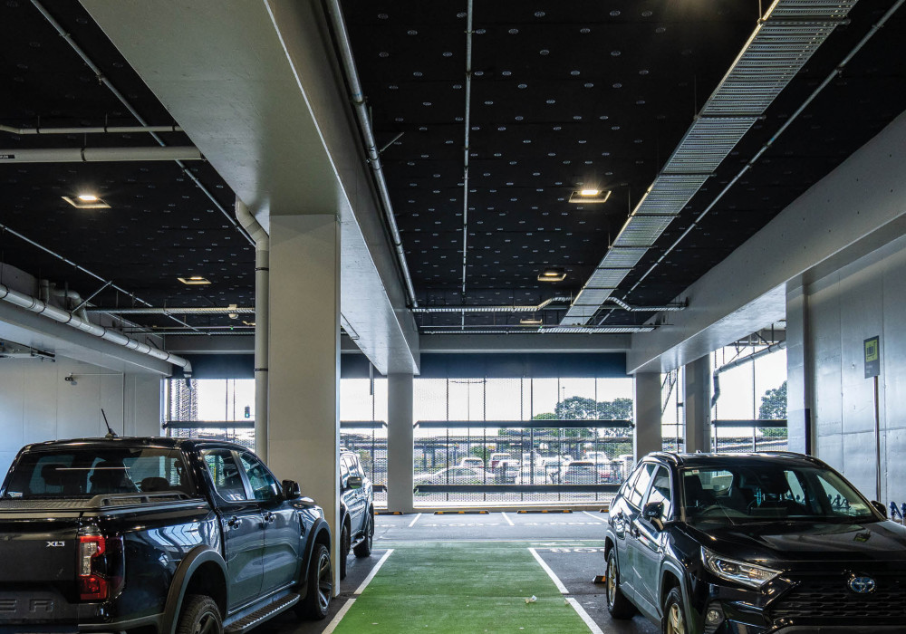 The Secret to Comfortable Carparks is Right Above Your Head