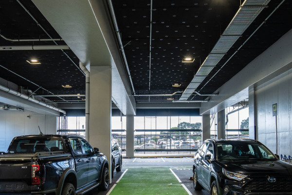The Secret to Comfortable Carparks is Right Above Your Head