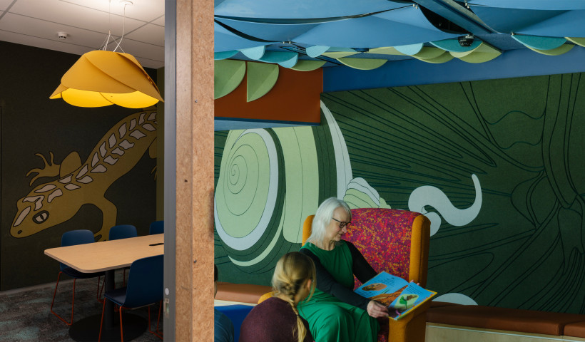 Creative and Colourful Acoustic Solutions for Te Matapihi Wellington Central Library