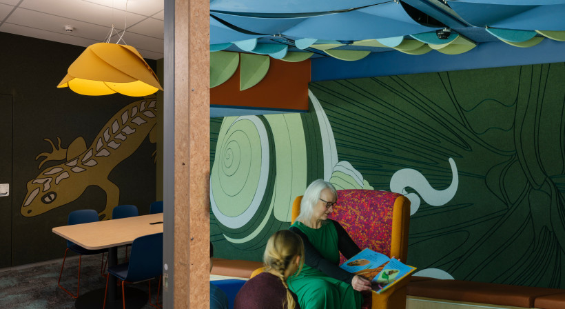 Creative and Colourful Acoustic Solutions for Te Matapihi Wellington Central Library