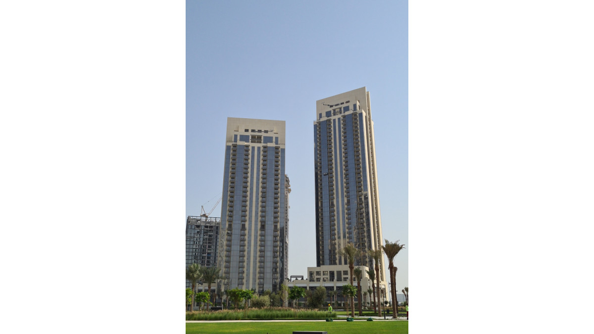 Project: Creek Rise, Dubai (2017)<br />
Architect: DAR Consult<br />
Featuring: Thermal strips + glazing warm edge spacer