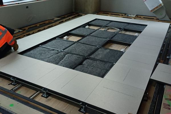 Delivering a Level Finish on a Deflecting CLT Structure