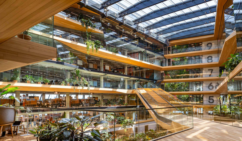 Demand-Driven Building Controls Support Low Carbon Design at Booking.com HQ